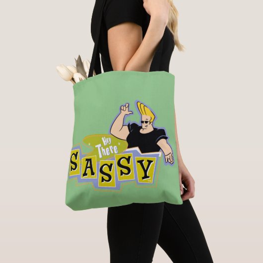 Johnny Bravo - Hey There Sassy Tote Bag