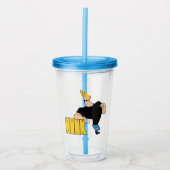 Johnny Bravo - Hunk Acryl Drinkbeker (Voorkant)