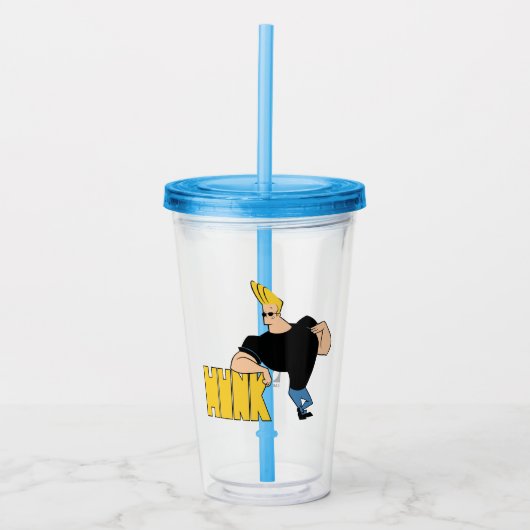 Johnny Bravo - Hunk Acryl Drinkbeker (Voorkant)
