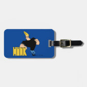 Johnny Bravo - Hunk Bagagelabel (Voorkant horizontaal)