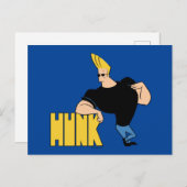 Johnny Bravo - Hunk Briefkaart (Voorkant / Achterkant)