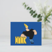 Johnny Bravo - Hunk Briefkaart (Staand voorkant)