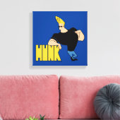 Johnny Bravo - Hunk Canvas Afdruk (Insitu (Woonkamer))