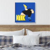 Johnny Bravo - Hunk Canvas Afdruk (Insitu (Slaapkamer))
