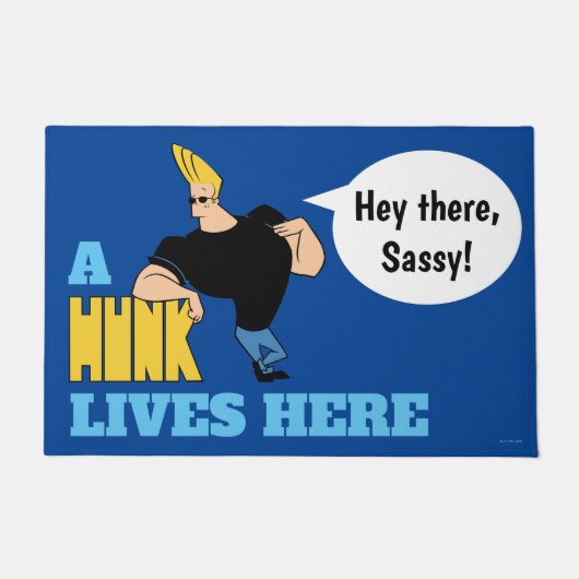 Johnny Bravo - Hunk Deurmat (Voorkant)