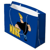 Johnny Bravo - Hunk Groot Cadeauzakje (Achterkant Gekanteld)