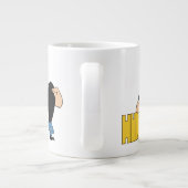 Johnny Bravo - Hunk Grote Koffiekop (Achterkant)