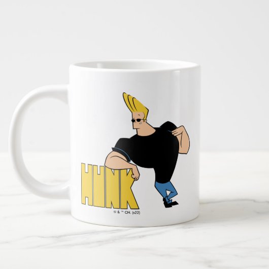 Johnny Bravo - Hunk Grote Koffiekop (Links)