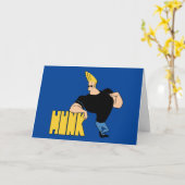 Johnny Bravo - Hunk Kaart (Gele Bloem)