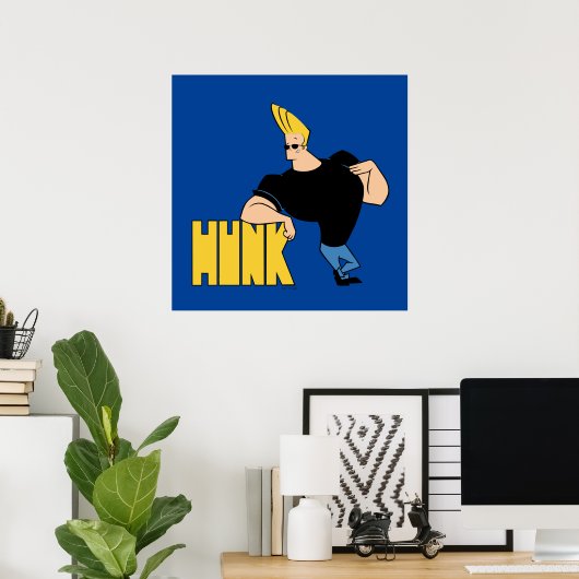 Johnny Bravo - Hunk Poster (Thuiskantoor)