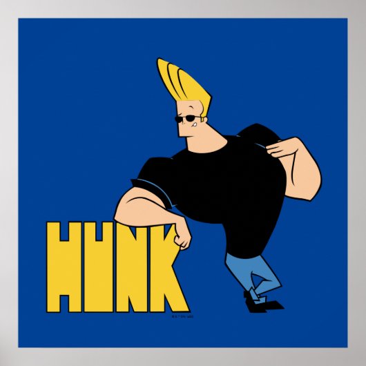 Johnny Bravo - Hunk Poster (Voorkant)
