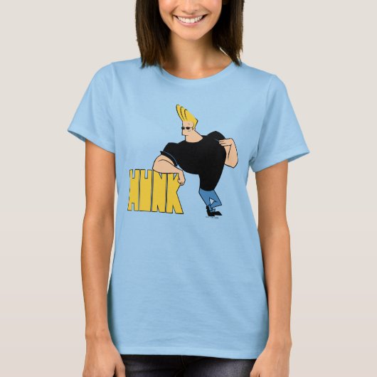 Johnny Bravo - Hunk T-shirt (Voorkant)