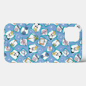 Johnny Bravo Icon Pattern Case-Mate iPhone Case (Achterkant (horizontaal))