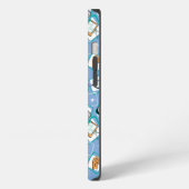 Johnny Bravo Icon Pattern iPhone Hoesje (Linkerkant)
