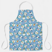 Johnny Bravo Icon Pattern Schort (Voorkant)