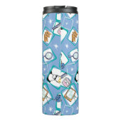 Johnny Bravo Icon Pattern Thermosbeker (Achterkant)