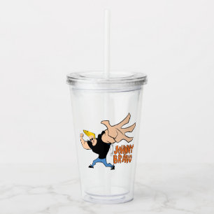 Johnny Bravo Iconic Pose Acryl Drinkbeker