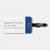 Johnny Bravo Iconic Pose Bagagelabel (Achterkant horizontaal)