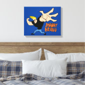 Johnny Bravo Iconic Pose Canvas Afdruk (Insitu (Slaapkamer))