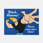 Johnny Bravo Iconic Pose Deurmat (Voorkant)
