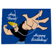 Johnny Bravo Iconic Pose Groot Cadeauzakje (Voorkant)