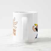 Johnny Bravo Iconic Pose Grote Koffiekop (Achterkant)