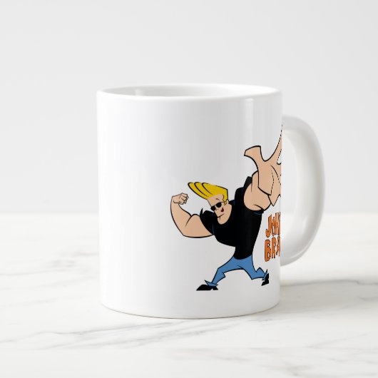 Johnny Bravo Iconic Pose Grote Koffiekop (Voorkant rechts)