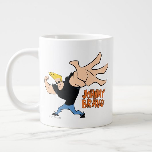 Johnny Bravo Iconic Pose Grote Koffiekop (Links)