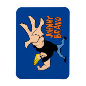 Johnny Bravo Iconic Pose Magneet (Verticaal)