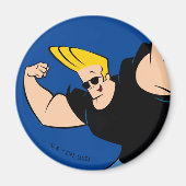 Johnny Bravo Iconic Pose Magneet (Voorkant)
