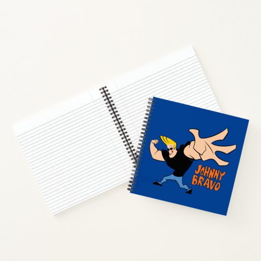 Johnny Bravo Iconic Pose Notitieboek (Binnen)