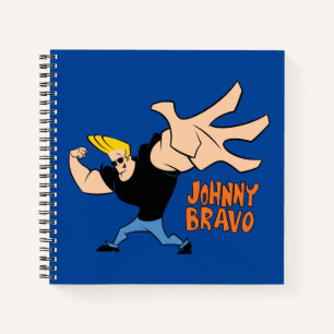 Johnny Bravo Iconic Pose Notitieboek