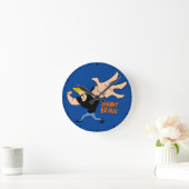 Johnny Bravo Iconic Pose Ronde Klok (Huis)