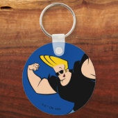 Johnny Bravo Iconic Pose Sleutelhanger (Voorkant)