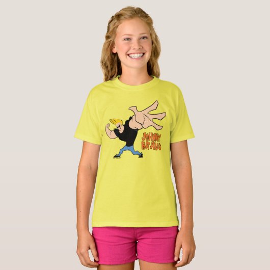 Johnny Bravo Iconic Pose T-shirt (Voorkant volledig)