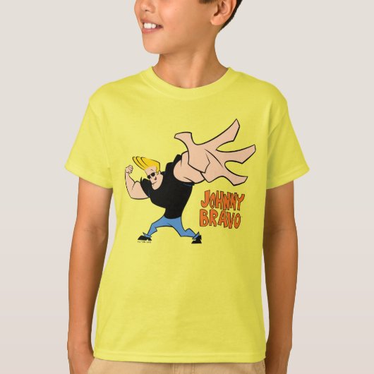 Johnny Bravo Iconic Pose T-shirt (Voorkant)