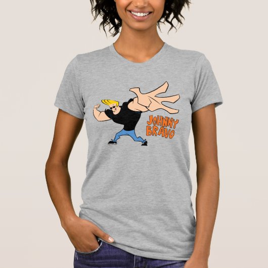 Johnny Bravo Iconic Pose T-shirt (Voorkant)