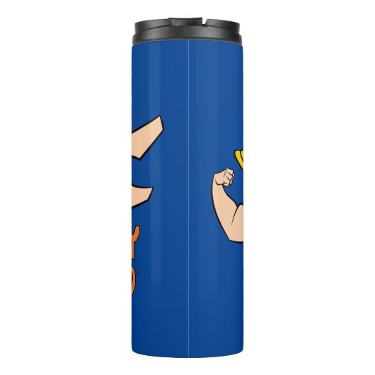 Johnny Bravo Iconic Pose Thermosbeker (Achterkant)