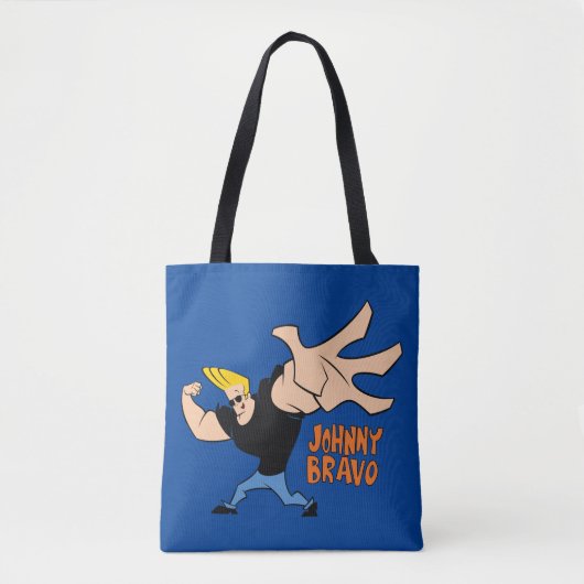 Johnny Bravo Iconic Pose Tote Bag (Voorkant)