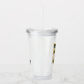 Johnny Bravo - Man dat ik  ben Acryl Drinkbeker (Rechts)