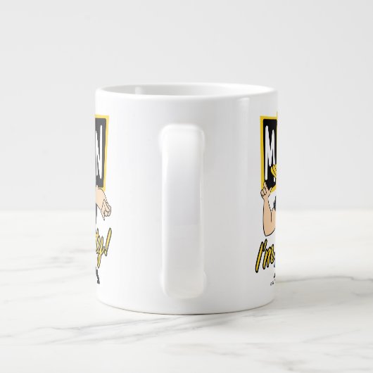 Johnny Bravo - Man dat ik ben Grote Koffiekop (Achterkant)