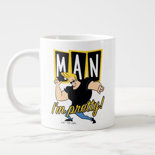 Johnny Bravo - Man dat ik  ben Grote Koffiekop (Links)