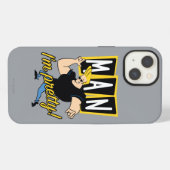 Johnny Bravo - Man dat ik ben iPhone Hoesje (Achterkant horizontaal)