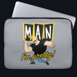 Johnny Bravo - Man dat ik  ben Laptop Sleeve<br><div class="desc">Bekijk deze  stijlafbeelding van Johny Bravo die luidt: "Man dat ik  ben!".</div>