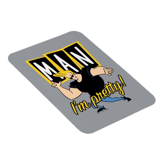 Johnny Bravo - Man dat ik  ben Magneet (Rechterzijde)