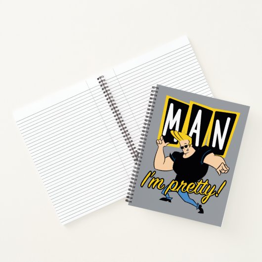 Johnny Bravo - Man dat ik  ben Notitieboek (Binnen)