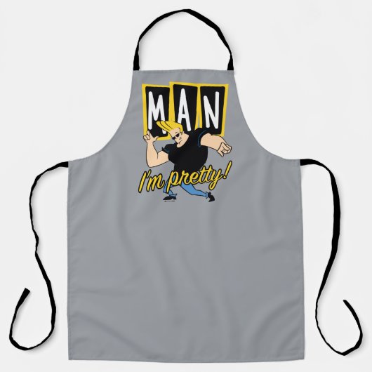 Johnny Bravo - Man dat ik ben Schort (Voorkant)