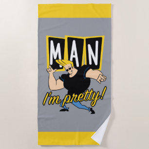 Johnny Bravo - Man dat ik ben Strandlaken