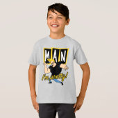 Johnny Bravo - Man dat ik ben T-shirt (Voorkant volledig)
