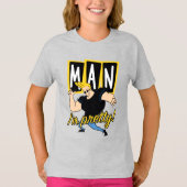 Johnny Bravo - Man dat ik ben T-shirt (Voorkant)